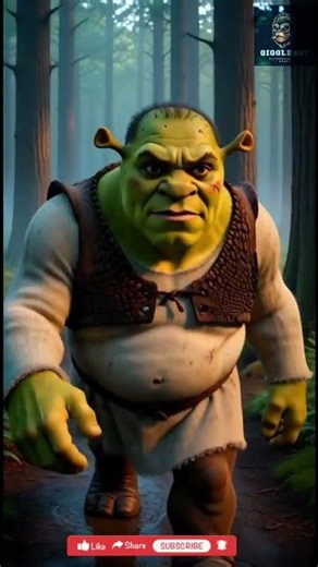 Shrek in Real Life 😳 | Ultra-Realistic 4K AI Version#shrek #animation #goat
