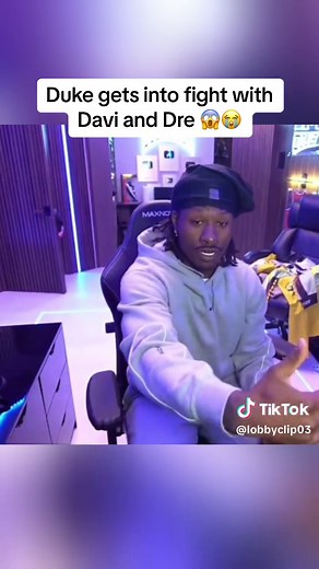 Duke gets into fight with Davi and Dre #fyp #dukedennis #davo #dre #fypage #fpy #foryoupage #viralvideo #crazy #duke #fight #hood