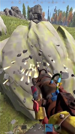 Don’t chall the farmer in rust… #rust #subscribe #rustconsole #blowup #rustgame