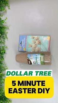 5 MINUTE DOLLAR TREE EASTER DIY