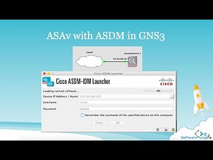 ASAv with ASDM in GNS3