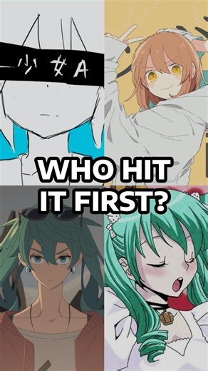Which VOCALOID Song Reached Each YouTube Milestone First? #vocaloid #hatsunemiku