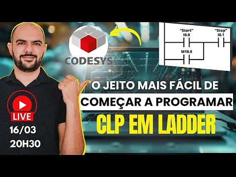 O Primeiro PASSO para PROGRAMAR em LADDER | INICIANDO DO ZERO