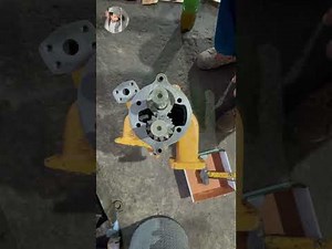 How To Assemble CAT D8R Dozer (9EM00001-UP) Transmission Pump