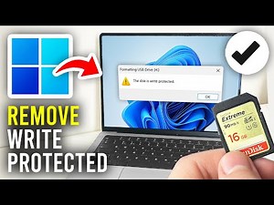 How To Remove Write Protection From SD Card - Full Guide