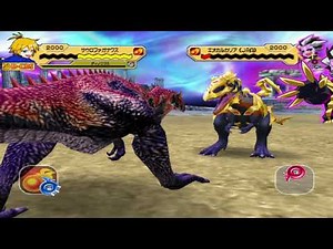 Dinosaur King 古代王者恐竜キング - Saurophaganax - Goma Boss Stage #45