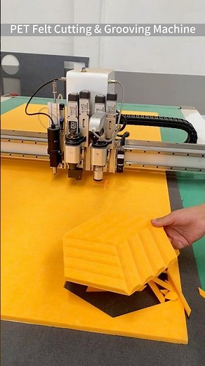 CNC Machine For Cutting And Grooving Acoustic Panels
