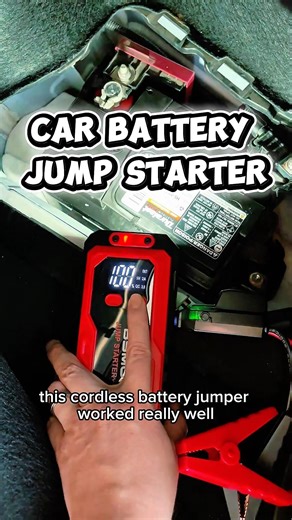 Dead Car Battery? This Portable Jump Starter Starts It in Seconds
