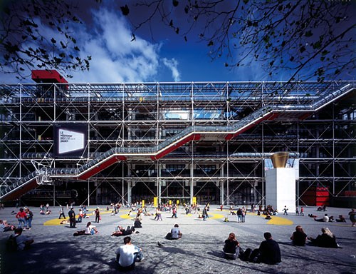 ✅ Centro Cultural George Pompidou - Ficha, Fotos y Planos - WikiArquitectura