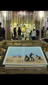 Over 250 Banksy works on display in Dordogne #streetart #art