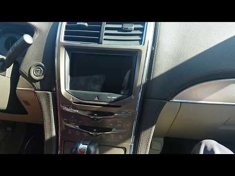 How to Remove Radio / Navigation / Display from Lincoln MKx 2011 for Repair.