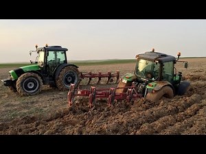 [Gopro] Deutz-Fahr Agrofarm 420 stuck in mud (çamurla mücadele)