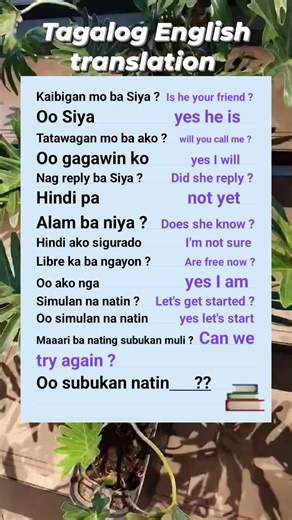 Tagalog English translation #education #educational #vocabulary #basicenglish | Learning Tagalog English Translation