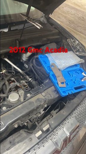 2012 Gmc Acadia Timig Chain remove and replace