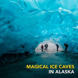 202 reactions · 49 shares | Be transported to another world when you visit these ice caves in Alaska! ❄ | TripZilla | Facebook