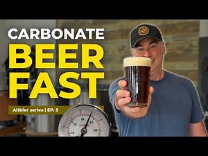 How I Carbonate Beer Fast | Burst Carbonation Method