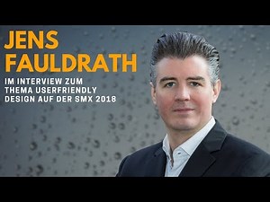 "Google ist quasi ein dümmerer Mensch": Jens Fauldrath über search-engine-friendly Design [SMX 2018]