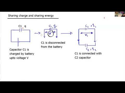 5-Sharing Charge & Common Capacitance | Cambridge A2 Physics | Tharindu S Thilakarathna
