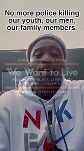 Listen to our youth Shamar Slaughter explain why this march Sunday is so important! | Community Passageways