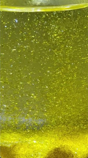 Golden Rain! Crystallizaton of Lead Iodide! #science #physics #optics #chemistry