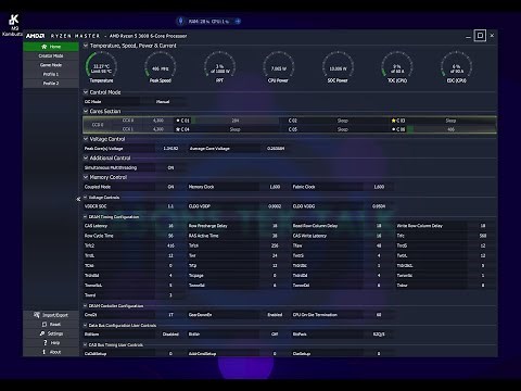 Overclocking Ryzen 5 3600 To 4.3 Ghz Using Ryzen Master