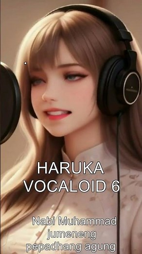 Haruka Vocaold 6 dengan keroncong modern Jawa Islami