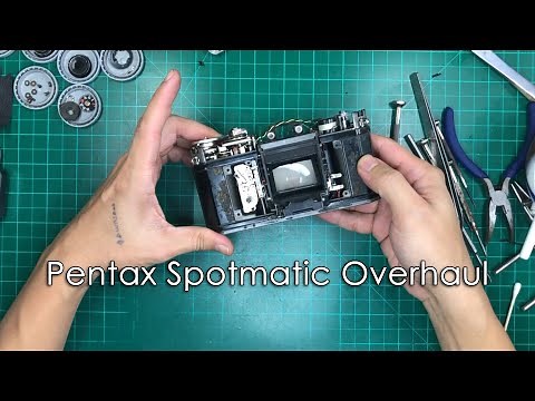 Pentax Spotmatic Disassembly Overhauled + CAMERA GIVEAWAY!