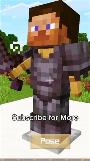 Cool Statue in Minecraft#minecraft cool hacks