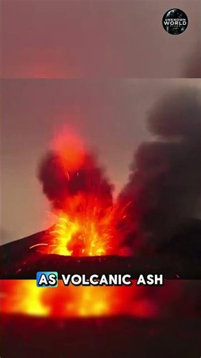 👉 Lightning Inside a Volcano 😳 ⭐