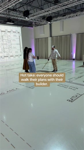 Your builder can show you why they suggested certain things. You can express concerns and test solutions together. Everyone leaves on the same page, moving forward as partners instead of hoping for alignment. Yet somehow, this isn't standard practice. It should be. The builds that go smoothly? The clients who rave about their builders? The projects that finish on time and on budget? They all have this in common - collaborative walkthroughs before construction starts. #walkyourplans #walkyourplan