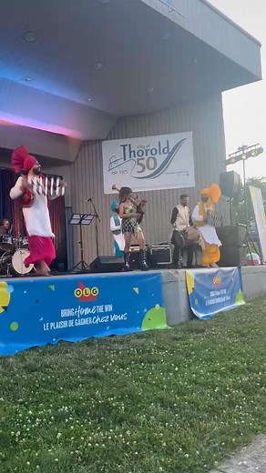 What a fantastic way to end the Niagara Jazz Festival tonight! The Snake Charmer was incredible and had everyone up dancing 🙌 Battle of Beaverdams Park was the place to be 🤩 | City of Thorold