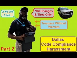 Code Compliance harassment - Part 2 of 6