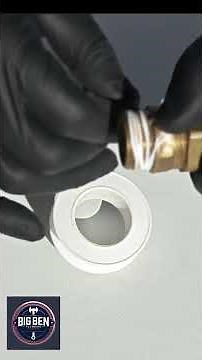 How to use TAFLON / PTFE TAPE The correct Way leak PROOF OAN FITTINGS #diy #tips #asmr