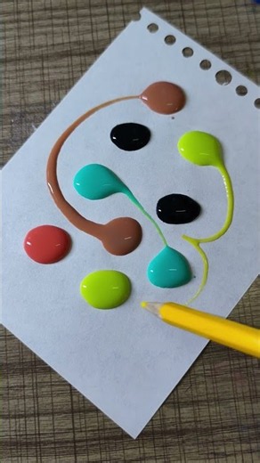nối các điểm màu giống nhau #art #satisfying #drawing #painting #short