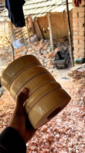 Mortar and petle making by expert hand #asmr #foryou #woodworking #woodscraft #shorts #satisfying