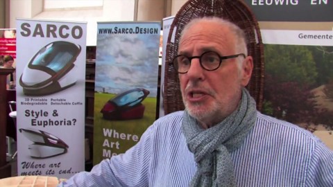 Controversial ‘suicide pod’ at Amsterdam Funeral Fair in 2018