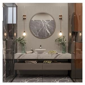 [Hot Item] New Design Aluminum Modern Bathroom Cabinets Bathroom Bathroom Vanity Cabinets