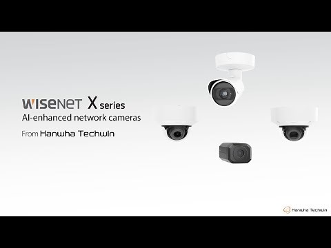 Wisenet X series AI-enhanced Network Cameras