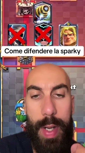 Tutorial come difendere la sparky #clashroyale