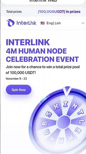 The Interlink spin: Your Gateway to a $100k USDT Human-Centric Arena