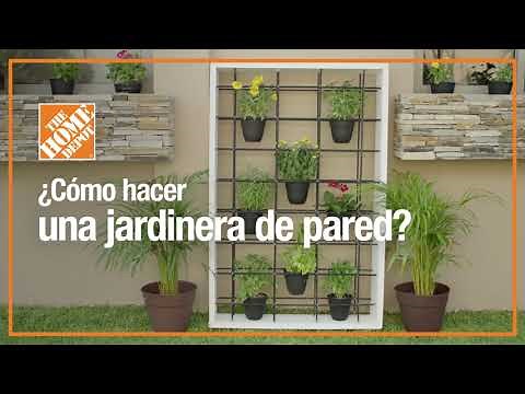 Cómo hacer un jardín vertical