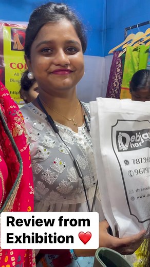 7.3K views · 50 reactions | #review #exhibition #shreecollectionbydebjanidhar #devi_exhibition #dumdum #indiramaidan | Shree collection | Facebook