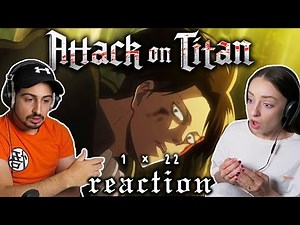 LEVI IS A BEAST! Attack on Titan Episode 22 REACTION! | 1x22