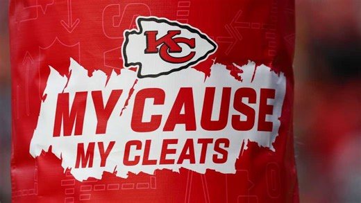Chiefs players to wear custom cleats representing various nonprofits in Sunday's game