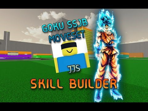 [JJS] Goku SSJB Custom Moveset | Skill Builder