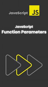 JavaScript Function Parameters This lesson explains how functions receive input through parameters, how arguments flow into them, and why defaults exist to keep functions flexible instead of restrictive. Follow for more web dev tips & tech explainers! #script_ish #learntocode #shortsfeed #TechTok #frontend #webdesign #Shorts #webdevelopment #JavaScript #JS #Functions #Parameters | 𝚂𝚌𝚛𝚒𝚙𝚝𝚒𝚜𝚑