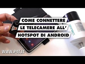Connessione telecamere al router WiFi di Android