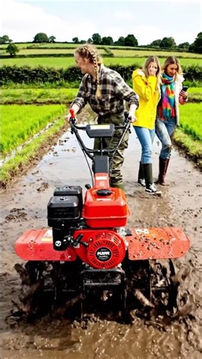 A Indonesian Girl A farming In field #farming #technology #viralvideo #viralvideos