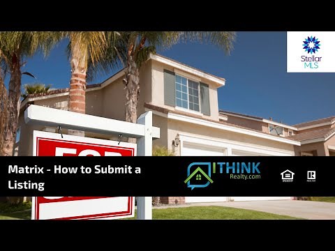 ITR - How to Submit Listing to Your Stellar MLS