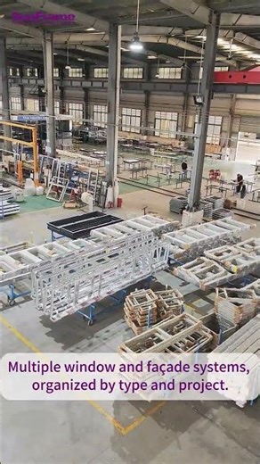 Finished Aluminum Window & Façade Systems | Ready for Delivery